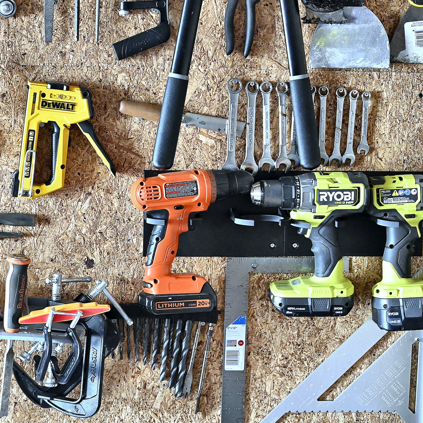 Custom 3D Printed Cordless Drill Holder Wall Mount – product view 11