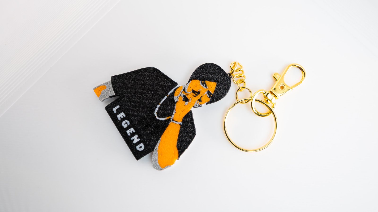 Sidhu Moosewala Legend 3D Printed Keychain – product view 4