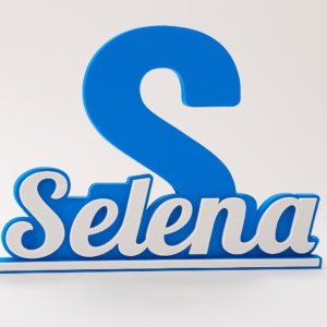 Custom 3D Printed Name Desk Organizer & Stand