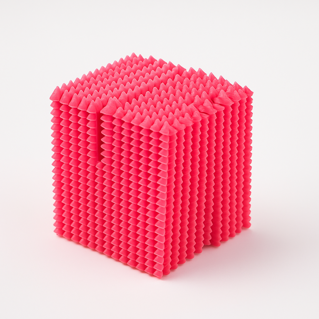3D Printed Sliding Fidget Cube – Flexi Desk Toy – product view 2