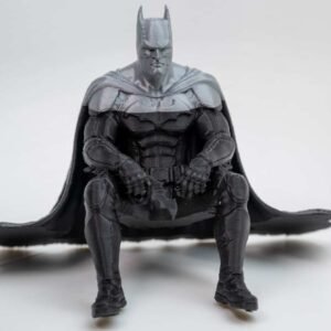 Batman edge sitter figure front view dual color PLA