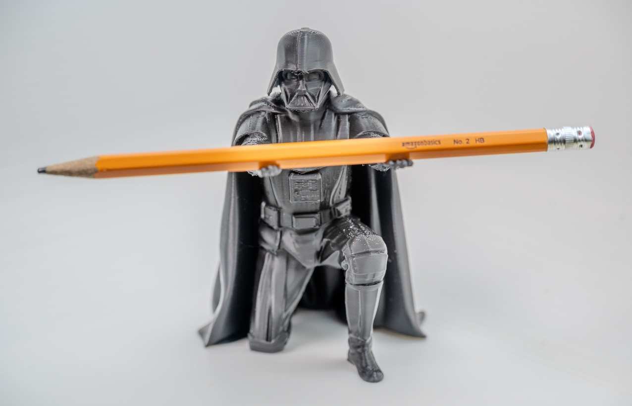 Darth Vader Pen Holder – 3D Printed Desk Organizer