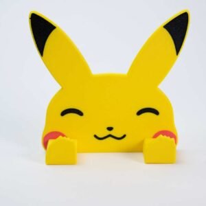 cute glasses holder stand with yellow mouse face and tall ears