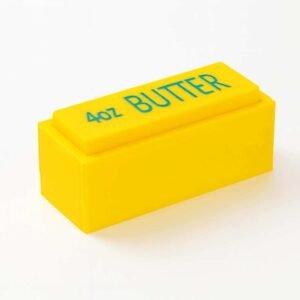 Butter clicker fidget with 4oz BUTTER text on top