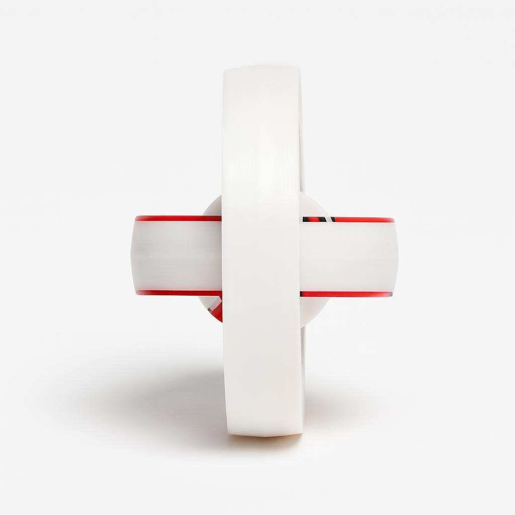 No ghost gyroscopic fidget spinner side profile showing ring thickness