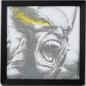 Wolverine wall art panel – Relief