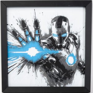Iron Man wall art panel – Shooting Blaster