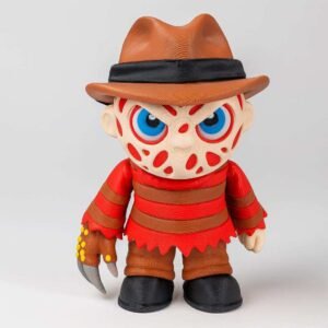Freddy Krueger 3D printed figure front view in PLA